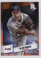 2024 Topps Big League Electric Orange Foil Allan Winans #4 0t2