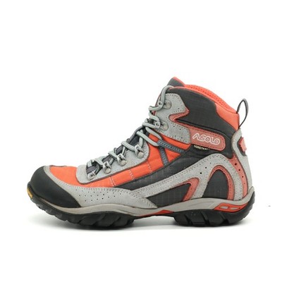 Asolo Damen Gore-Tex Trekking Wanderschuh orange/grau Wanderschuhe EU 36 2/3