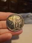 Silver Art Round 1 Oz Custom Made Custom Die .999 Silver Coin