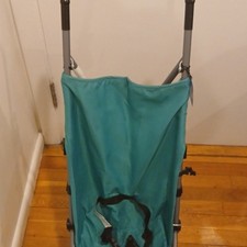 Cosco Lightweight Foldable Umbrella Stroller Single Green Toddler 4369-3154