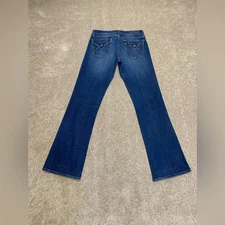 Y2K western cowgirl rodeo fashionable modern casual VIGOSS bootcut jeans jr sz 7