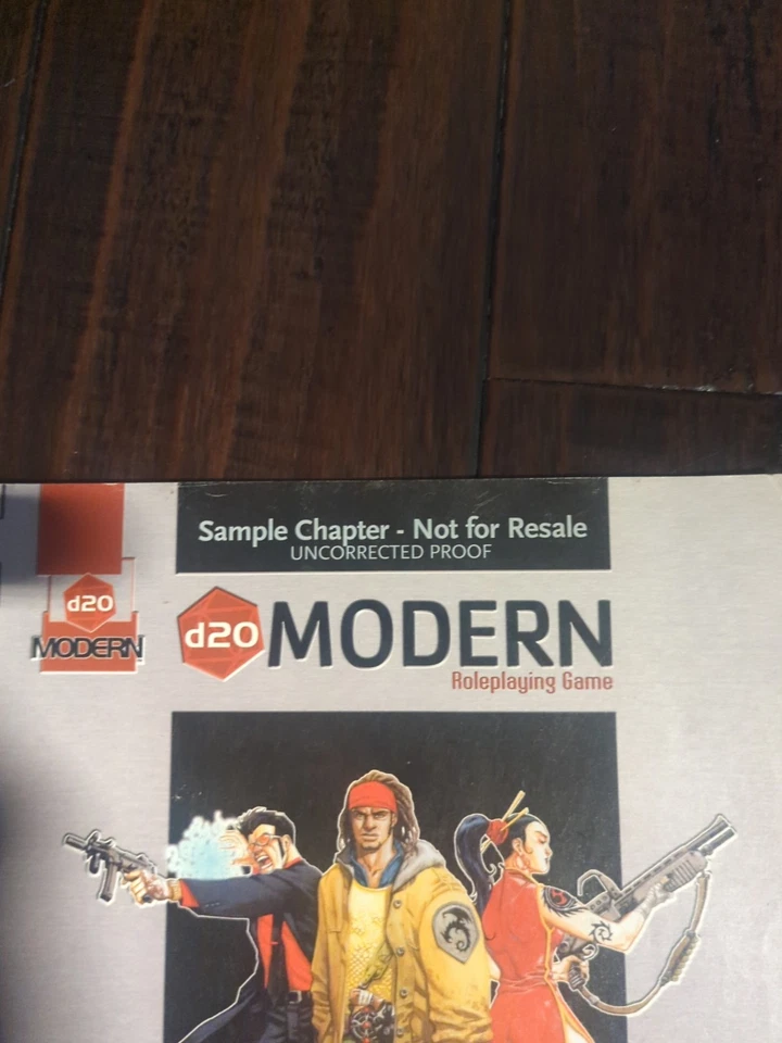 D20 Современная Ролевая Игра Основная Книга Правил НЕИСПРАВЛЕННОЕ ДОКАЗАТЕЛЬСТВО VG Книга в мягкой обложке - Изображение 2 из 4