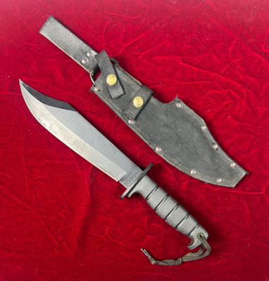 Older Ontario USA OKC Spec Plus SP-10 Raider Bowie Knife with 
