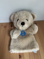 Dakin Vintage Teddy Bear Tan Light Brown Handpuppet Hand Puppet Korea