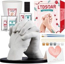 LTDSOAR Hand Casting Kit, Couples with Practice Kit, Hand Mold Kit for Adults