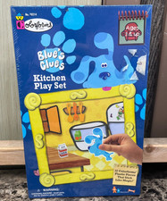 Colorforms Blue's Clues Kitchen Playset 32 Piece Sticker Set 70214 NEW