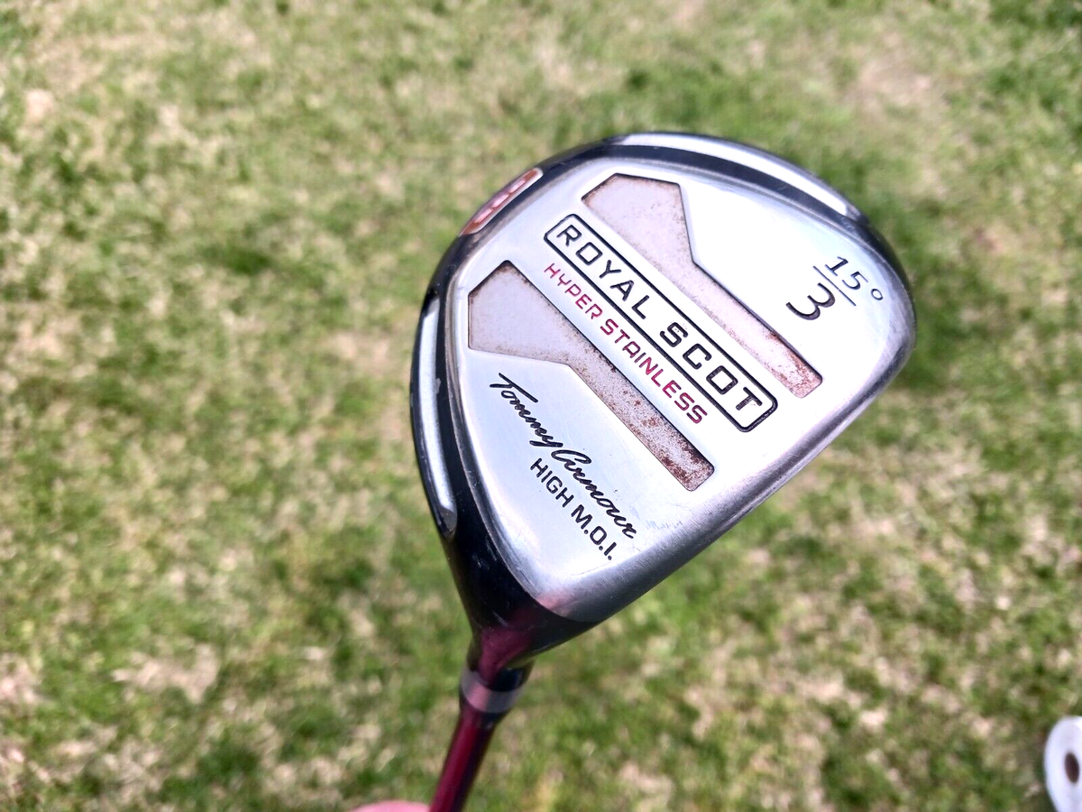 Tommy Armour Royal Scot Hyper Stainless 3 Wood 15* Graphite