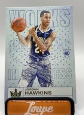2023-24 Panini Court Kings Jordan Hawkins Works In Progress #1 Pelicans RC