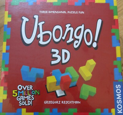 Ubongo! 3D Puzzle Family Game Kosmos 694258