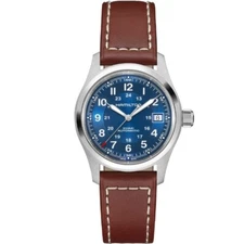 New Hamilton Khaki Field Auto 38MM Blue Dial Men's Watch H70455540