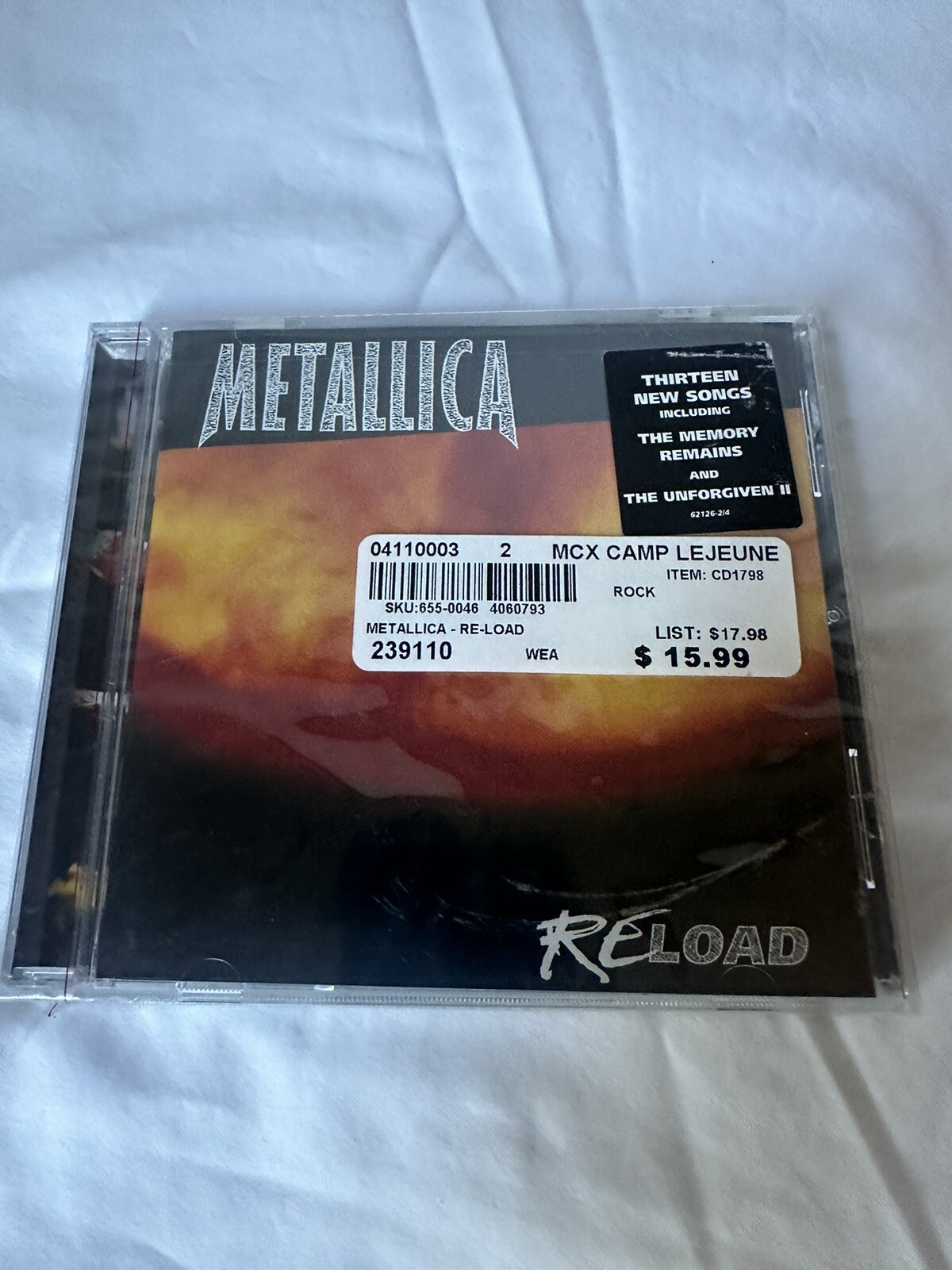 Reload by Metallica (CD, Nov-1997, Elektra (Label) SEALED