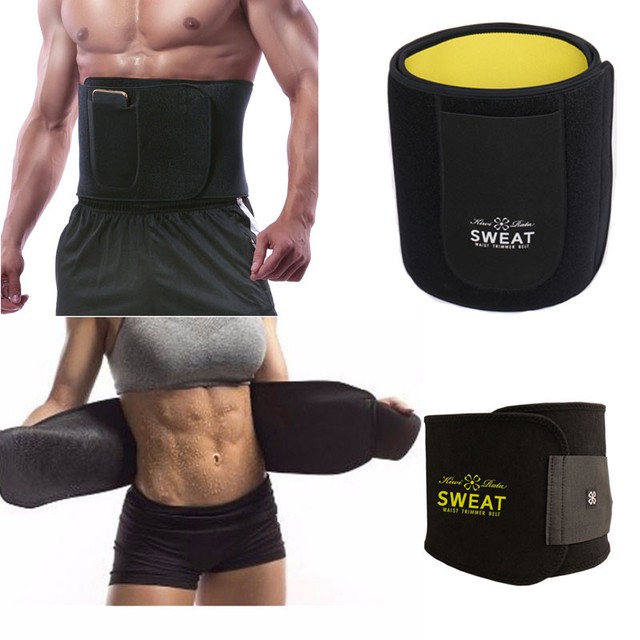 Workout Fajas Waist Trainer Belt Tummy Slimming Body Shaper Sauna Sweat