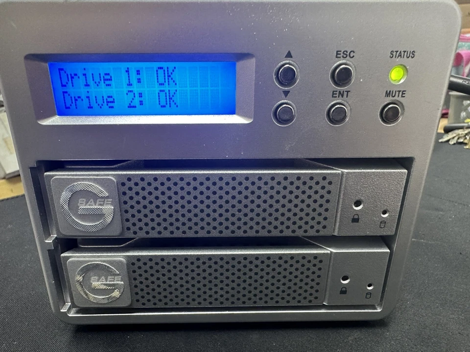 G-Technology G-Safe GEN3 4TB 2-Bay Data Storage With HDD + PSU - Image 3 of 4