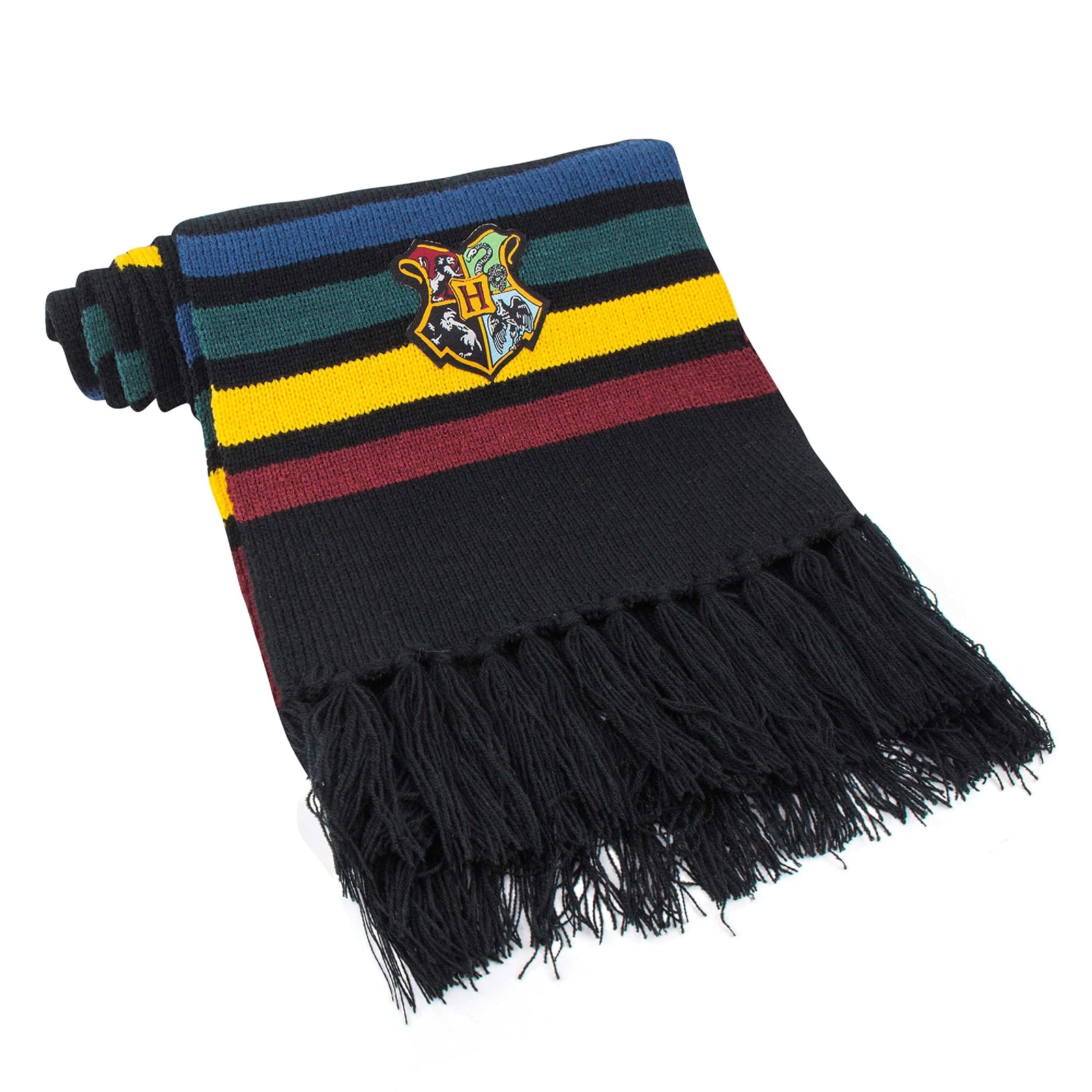 Cinereplicas Harry Potter - Bufanda clásica Gryffindor/Hufflepuff/Ravenclaw/Slyt