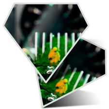 2 x Diamond Stickers 7.5 cm - Technician Motherboard IT  #3594