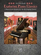 Exploring Piano Classics TECHNIQUE Level 4 MUSIC BOOK METHOD BRAND NEW ON SALE