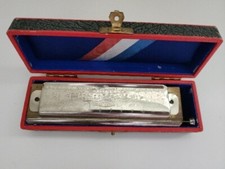 "THE SUPER CHROMONICA" MODEL 270 "C" BY HOHNER - STAR IN TRADEMARK NICE BOX