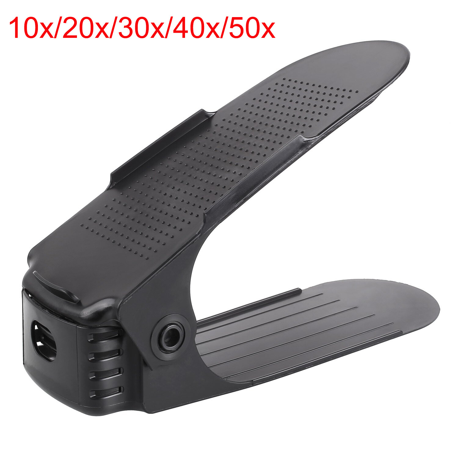 Schuhorganizer 10-teilig - Doppelschicht Schuhregal Platzsparend & Rutschfest