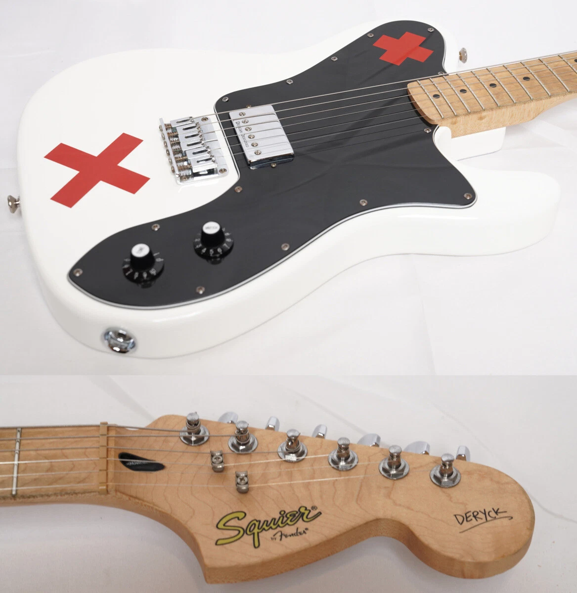 Electric Guitar Squier by Fender Deryck Whibley Signature