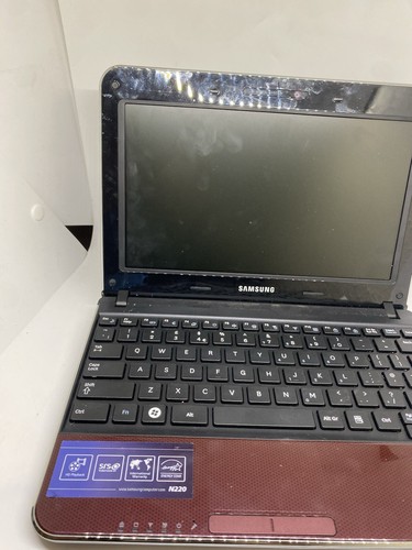 Notebook Samsung N220 probado funcionando batería defectuosa y bloqueado rojo - Imagen 4 de 24