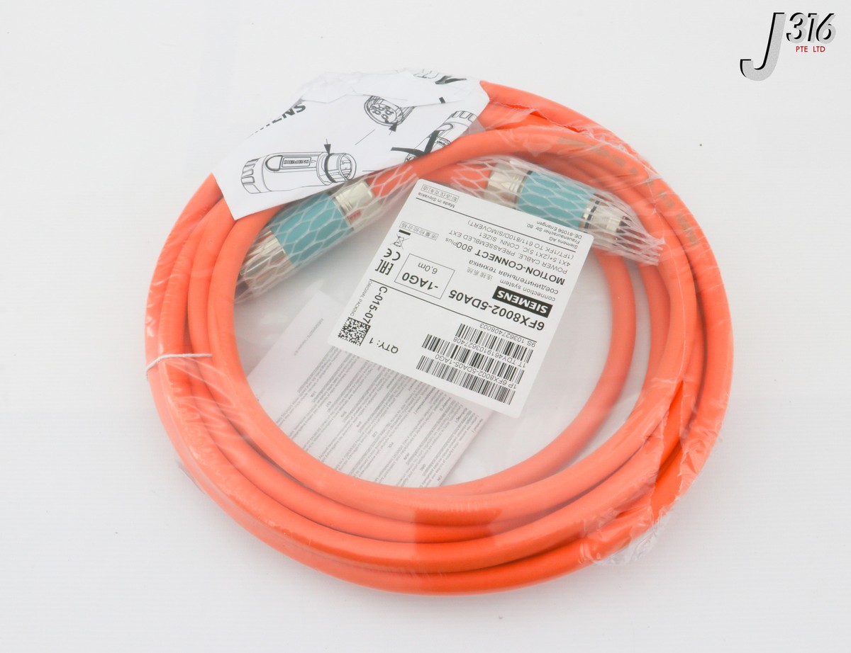 S 31210 SIEMENS POWER CABLE, PREASSEMBLED EXT, LENGTH 6M (NEW