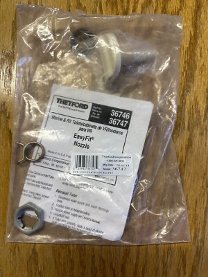 THETFORD EasyFit Toilet Flush Nozzle Kit 36747 or 36746  RV cabinet easy fit