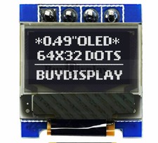 I2C White 0.49 inch OLED Display Module 64x32 Pixels for Arduino,Raspberry Pi