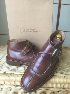 Dawos monk high col. leder gr 7,5 