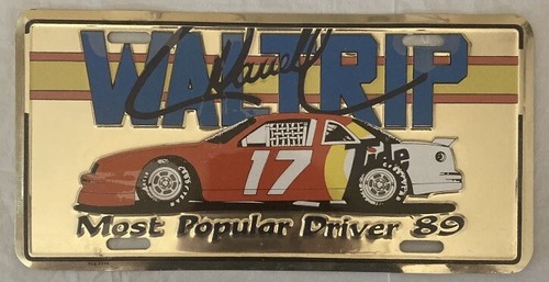 Darrell Waltrip Most Popular Driver 89 #17 Tide License Plate New In Plastic
