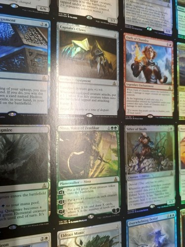 Magic The Gathering: Oath of the Gatewatch - Uncut Sheet Rare and Mythics Foil - Picture 5 of 12
