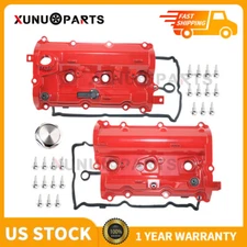 Left &Right Side Upgraded Valve Cover Set for 14-17 Infiniti QX70 QX50 14-19 Q70
