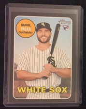 DANIEL PALKA BLACK BORDER SP ROOKIE 2018 Topps Heritage High Number RC White Sox