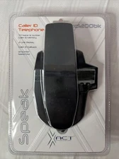 XACT Home or Office CORDED TELEPHONE with CALLER ID Desk or Wall Mountable BLACK