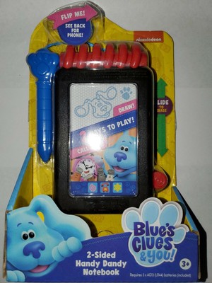 Blue S Clues And You Talking 2 Sided Handy Dandy Notebook Brand New Ebay