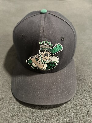 Vintage New Era MiLB Clinton Lumber Kings Black Snapback Pro Model Hat/Cap