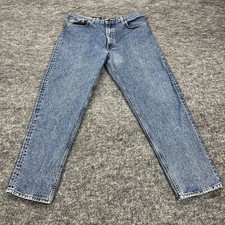 VINTAGE Levis 550 Jeans Mens 40x32 Blue Denim Red Tab USA