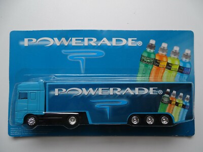 Werbetruck H0 MAN Sattelzug ''Powerade'' neuwetig