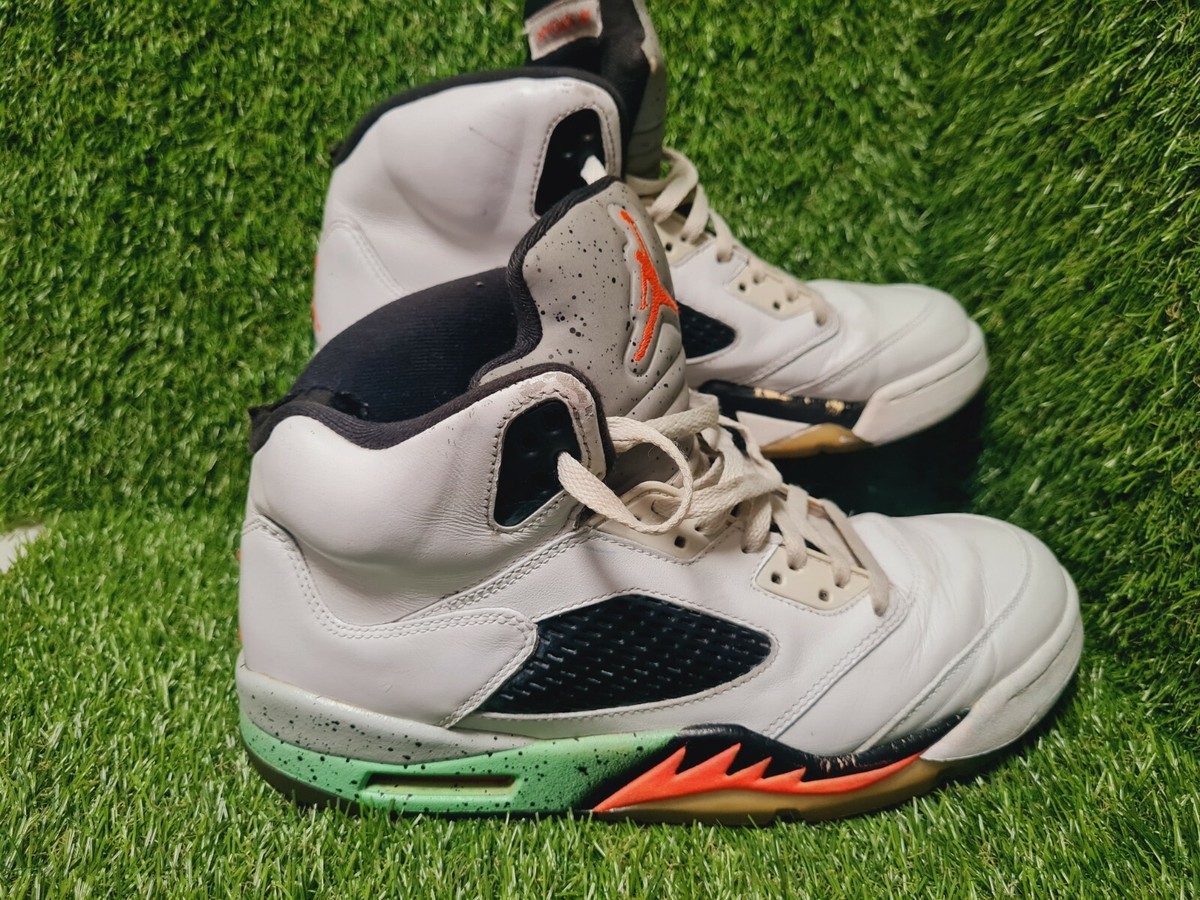 シューズ(男性用) JORDAN BRAND AIR JORDAN 5 RETRO Nike Air Jordan 5 Retro SE Craft Light Orewood Brown Men's Size 17