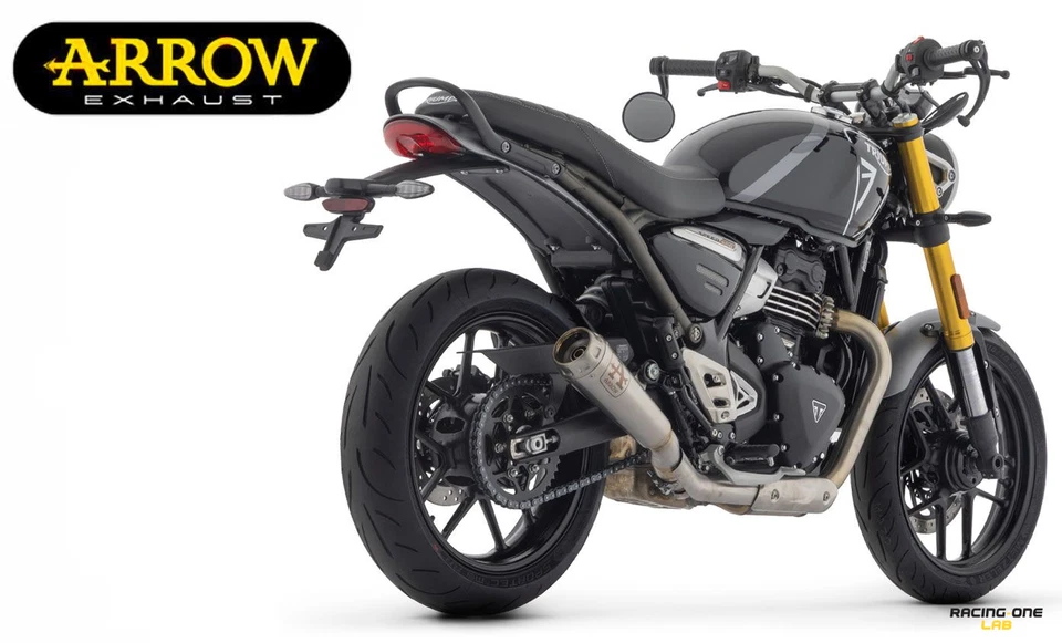 TERMINALE DI SCARICO ARROW PRO-RACE INOX PER TRIUMPH TRIUMPH SPEED 400 24 EURO5+ - Immagine 2 di 3