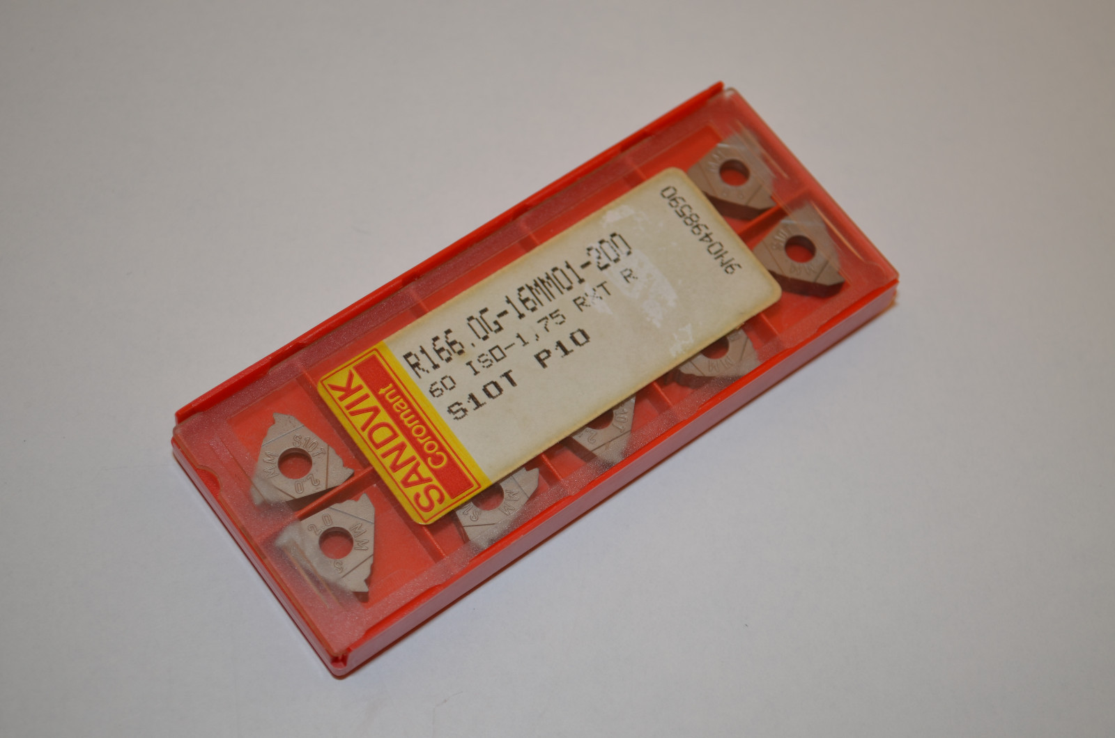 Wendeschneidplatten SANDVIK R166.OG-16MM01-200 S10T P10 10Stück RHV6802 ...