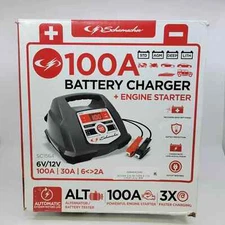 Schumacher Electric 2/6/30/100-Amp 6v/12V Fully Automatic Battery Charger [LN]™
