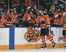 Edmonton Oilers Alex Chiasson Autographed Signed 8x10 Photo NHL COA #10
