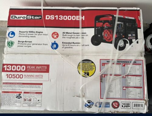DuroStar DS13000MX 13,000W/10,500W Dual Fuel Portable Generator w/ CO Alert - Picture 3 of 3