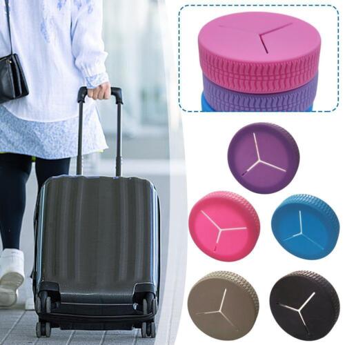 Luggage Caster Shoes Wheel Luggages Color Wheel Protection Cases Cover H8F7 - Imagen 1 de 15
