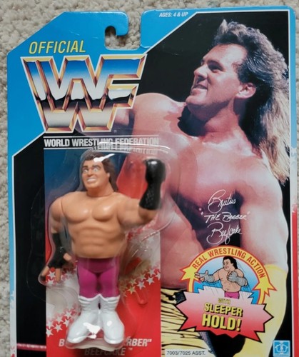 WWF Hasbro Series 1  1990 Brutus The Barber Beefca...