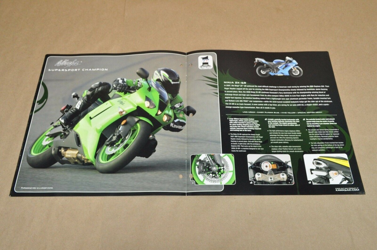 2008 Kawasaki Ninja Super Sport ZX-10 R ZX-6 R ZX-14 Roger