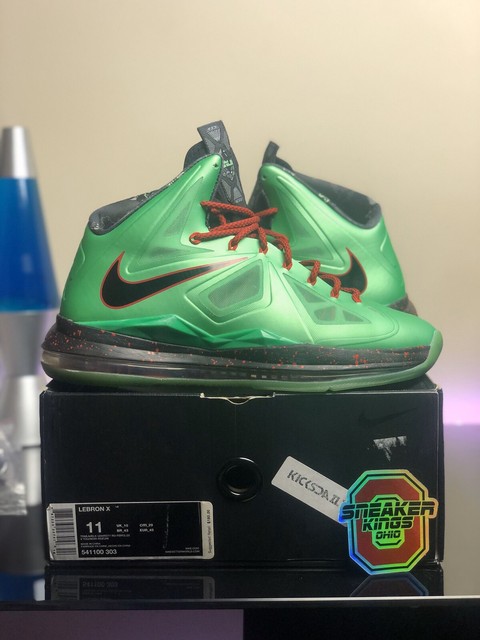 lebron x cutting jade