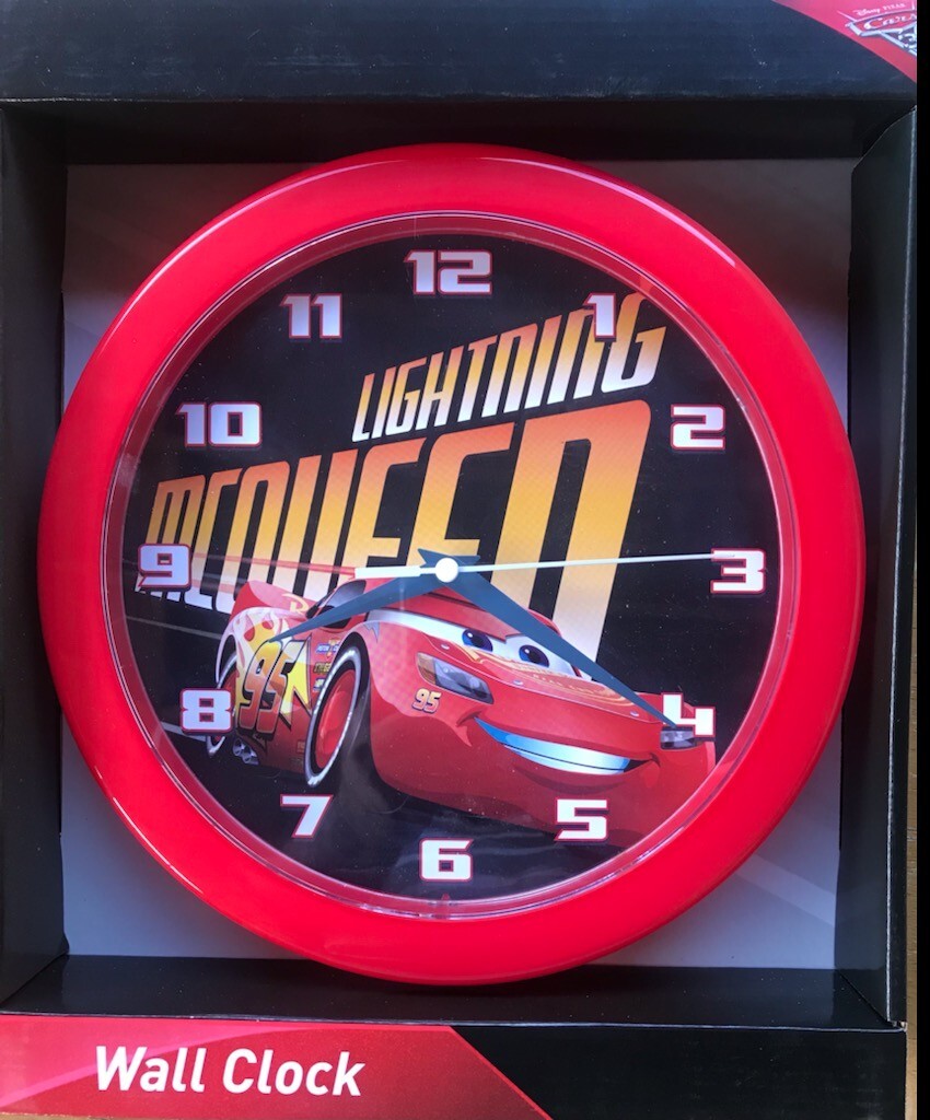 Wall Clock - Disney - Cars 3 Lightning McQueen 10