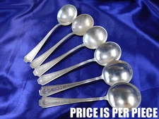 DURGIN COLFAX STERLING SILVER BOUILLON SOUP SPOON - VERY GOOD CONDITION M T