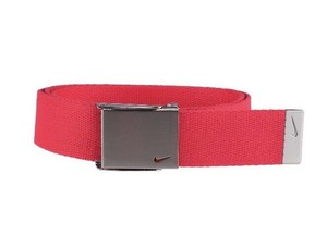 red nike belt